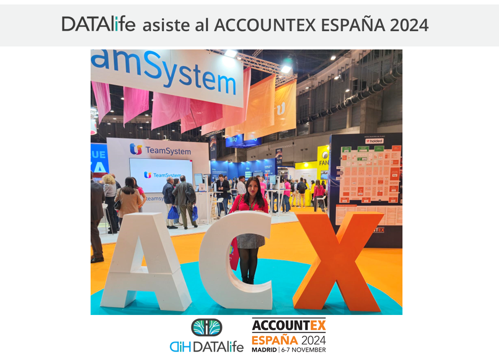 DATAlife asiste al ACCOUNTEX ESPAÑA 2024