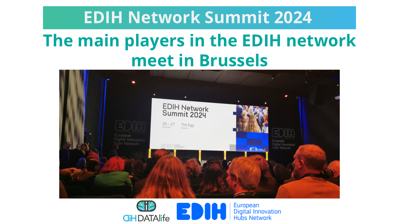 DATAlife attends the second edition of the EDIH Network Summit